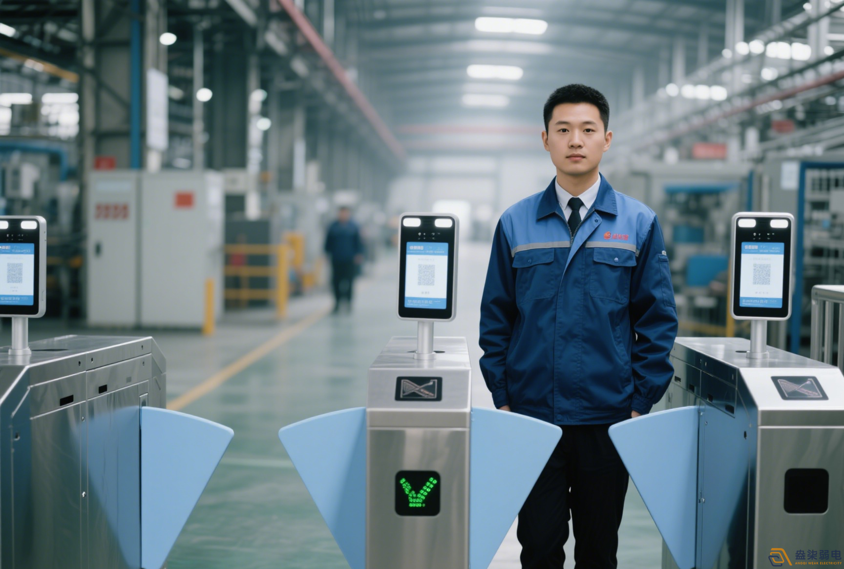 工廠實名制人員通道系統(tǒng)解決方案