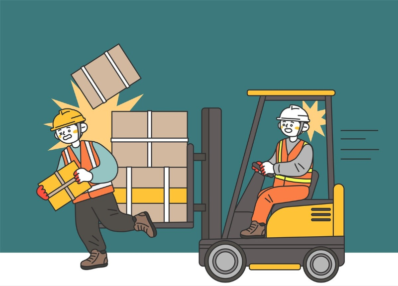 工廠如何讓解決叉車防撞問題？