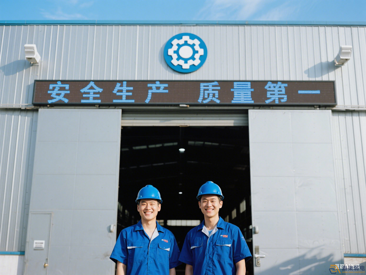 工廠門頭屏—滾動(dòng)字幕走字屏解決方案