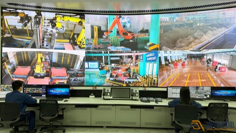 工廠車間生產(chǎn)監(jiān)控大屏安裝