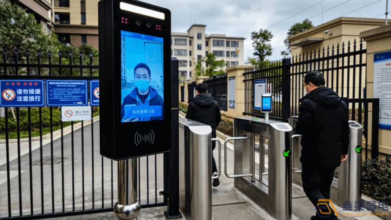 小區(qū)安裝門禁一體機(jī)的實際效果