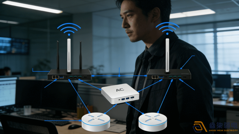企業(yè)AC+瘦AP組網(wǎng)方案說明