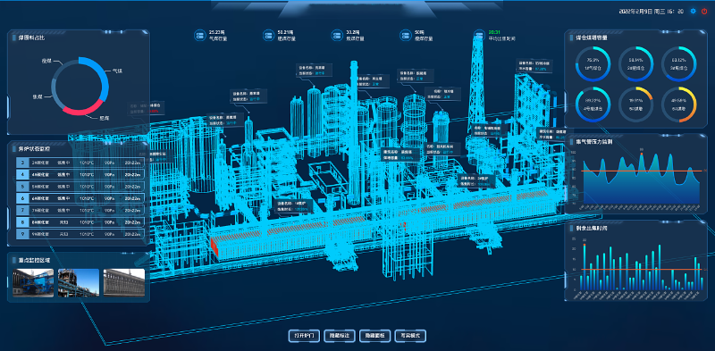 新建工廠3D可視化建設是什么樣的？