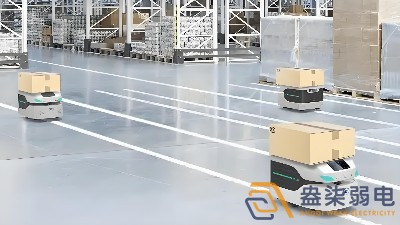 料箱機(jī)器人AGV，實(shí)現(xiàn)智能倉(cāng)儲(chǔ)
