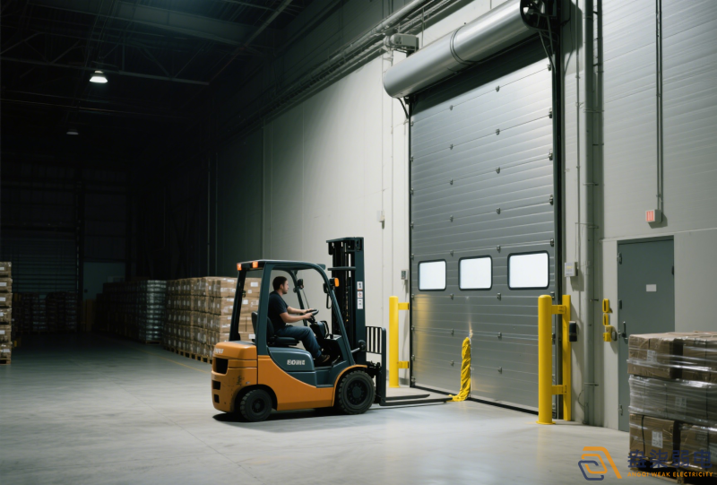 倉庫大門如何做到叉車防撞？