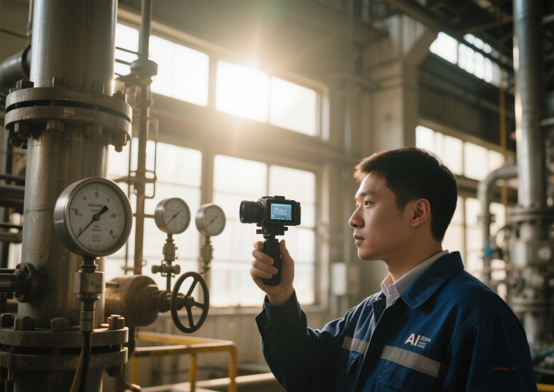 AI相機在化工廠儀表巡檢系統(tǒng)中的應用